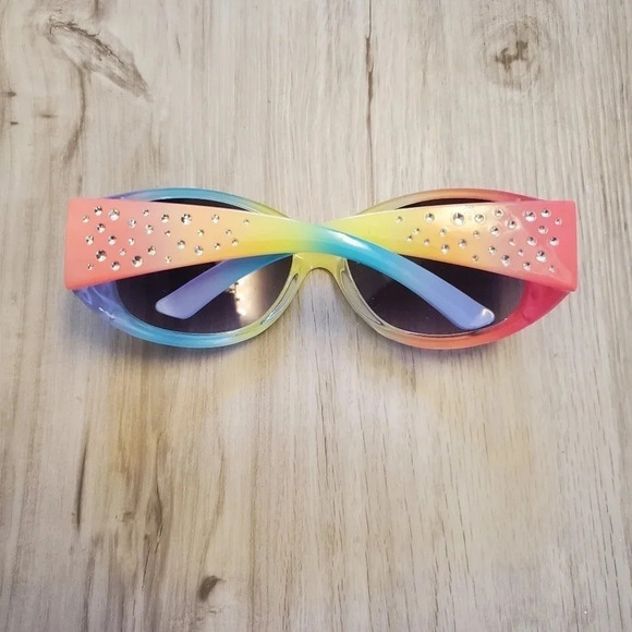 Children's Place Rainbow Rhinestones Sunglasses - Picture 2 of 6